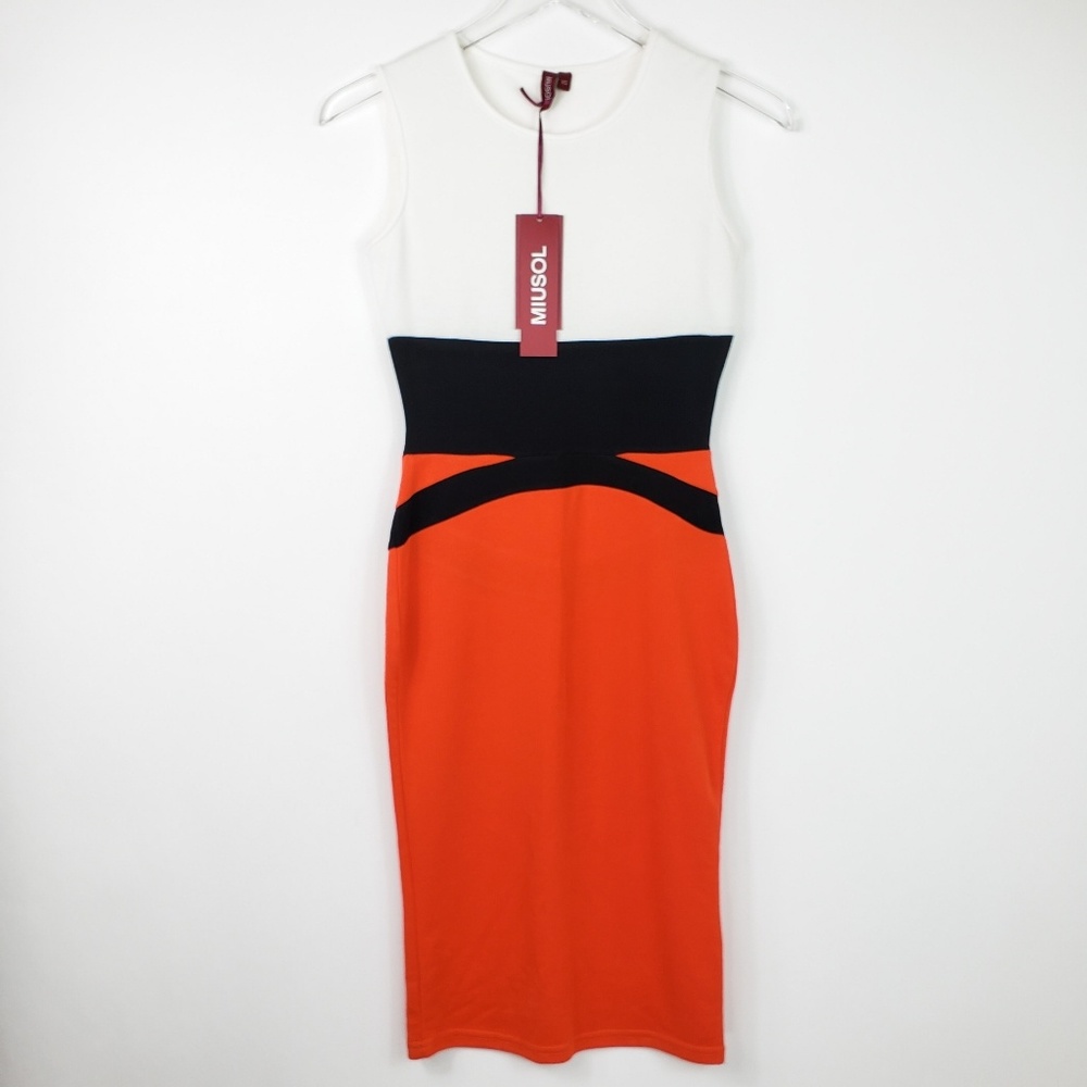 New Miusol Bodycon XS sleeveless sheath dress Miami sexy summer